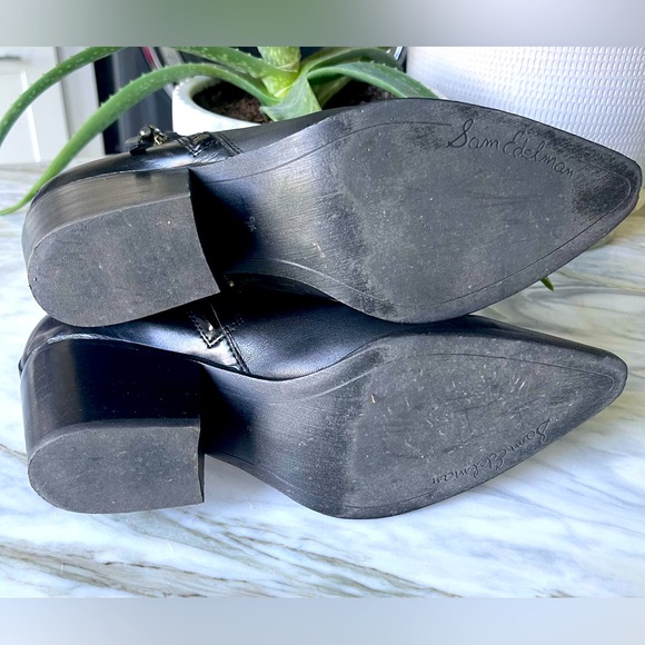 Sam Edelman Walden Leather Ankle Boot Size 9.5 - Picture 5 of 5
